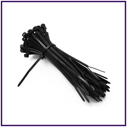 24" heavy-duty cable zip ties